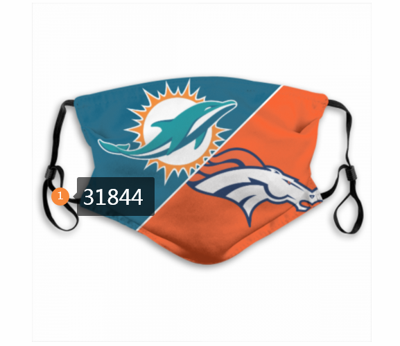 NFL Miami Dolphins 1092020 Dust mask with filter